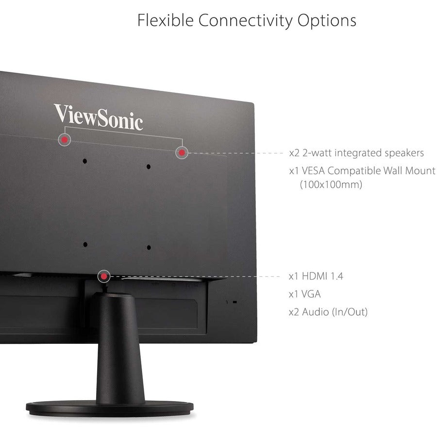 Viewsonic 27" Display, MVA Panel, 1920 x 1080 Resolution VA2747-MH