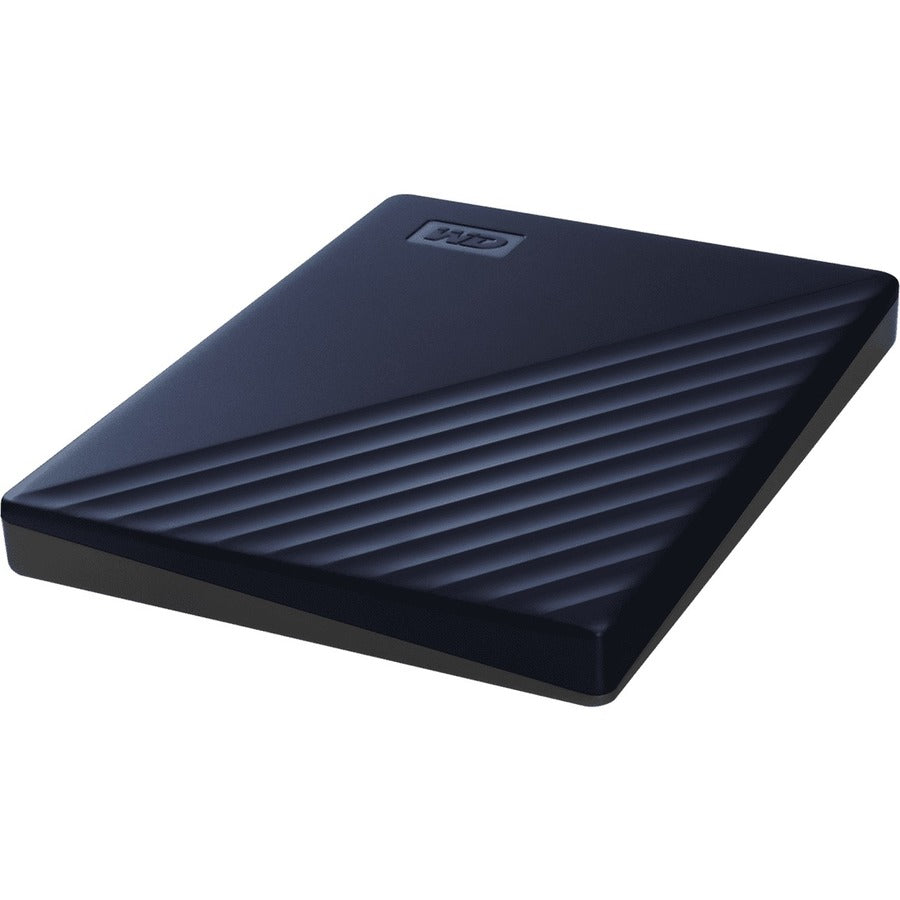 WD My Passport for Mac 4 TB Portable Hard Drive - External - Midnight Blue WDBA2F0040BBL-WESN