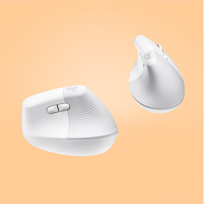 Logitech Lift Vertical Ergonomic Mouse (Off-white) 910-006469