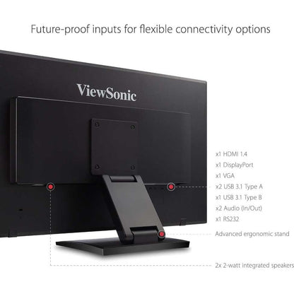 ViewSonic TD2760 27" Class LCD Touchscreen Monitor - 16:9 - 6 ms TD2760