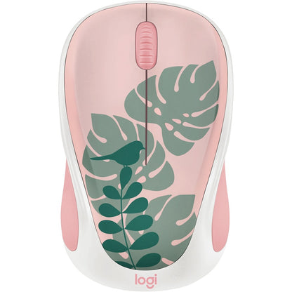 Logitech Design Collection Limited Edition Wireless Mouse with Colorful Designs - USB Unifying Receiver, 12 months AA Battery Life, Portable & Lightweight, Easy Plug & Play with Universal Compatibility - CHIRPY BIRD 910-006114