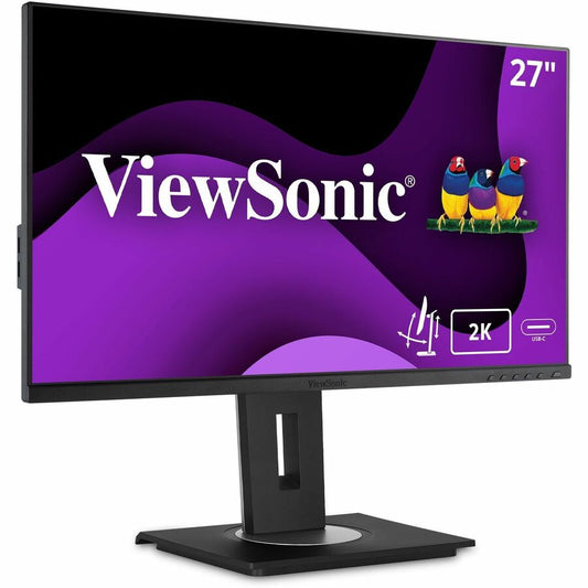 ViewSonic VG2756A-2K 27" Class WQHD LED Monitor - 16:9 - Black VG2756A-2K