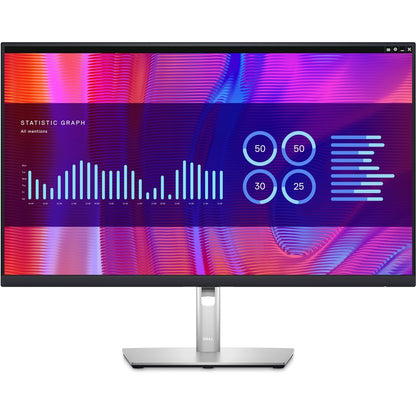 Dell P2723DE 27" Class QHD LCD Monitor - 16:9 - Black, Silver DELL-P2723DE