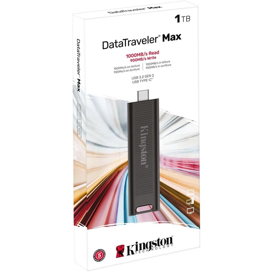 Clé USB 3.2 Gen 2 DataTraveler Max de Kingston DTMAX/1 To