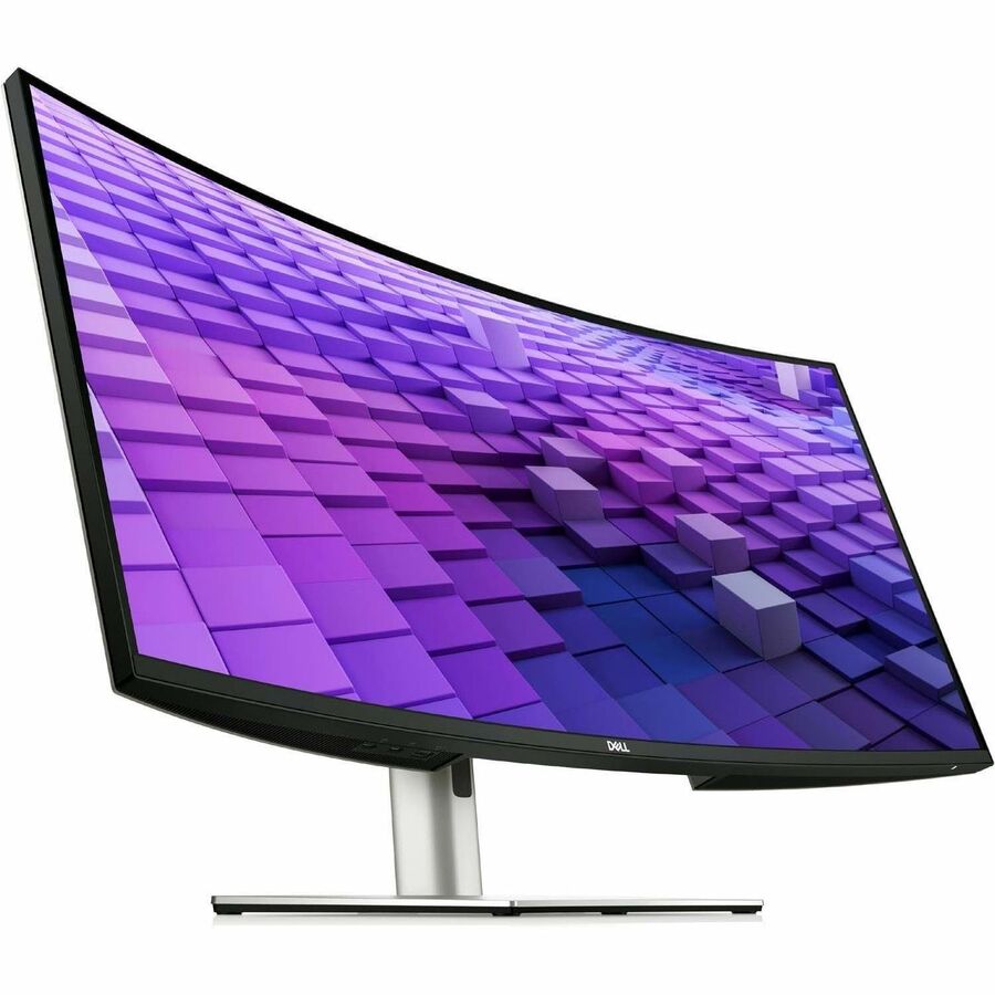 Dell UltraSharp U3824DW 38" Class WQHD+ Curved Screen LED Monitor - 21:9 - Black, Silver DELL-U3824DW