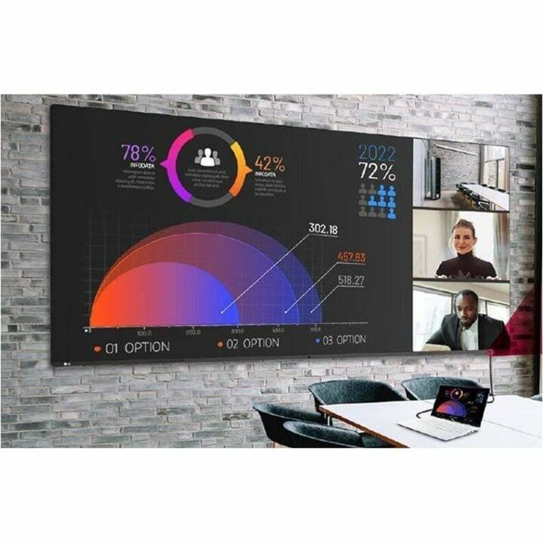 LG 105BM5N-B 105'' 21:9 Ultra Stretch Signage Optimized for Business Environments 105BM5N-B