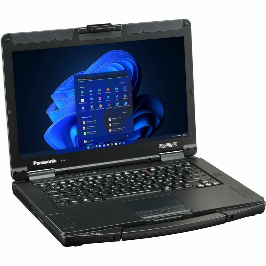 Ordinateur portable semi-durci Panasonic TOUGHBOOK FZ-55 FZ55GA602BM 14" - HD - Intel Core i7 13e génération i7-1370P - Technologie vPro - 16 Go - SSD 512 Go FZ55GA602BM