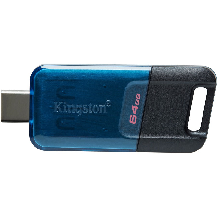 Clé USB 3.2 (1ère génération) Type C Kingston DataTraveler 80 M 64 Go DT80M/64 Go