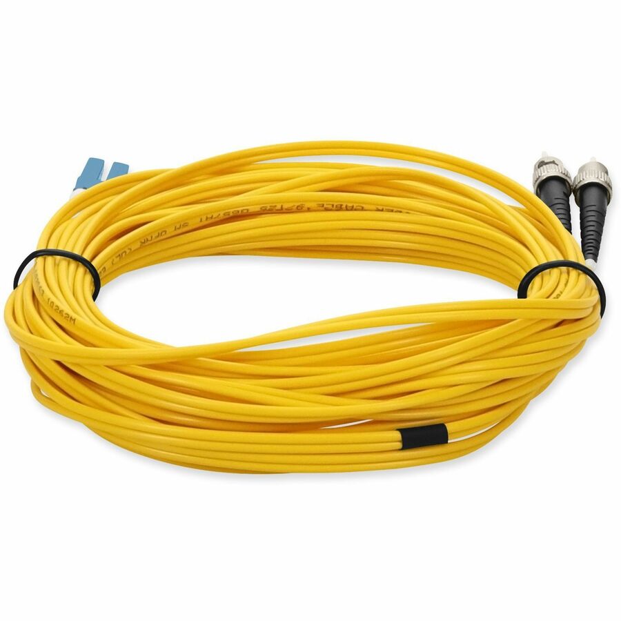 AddOn 5m Single-Mode fiber (SMF) Duplex ST/LC OS1 Yellow Patch Cable ADD-ST-LC-5M9SMF