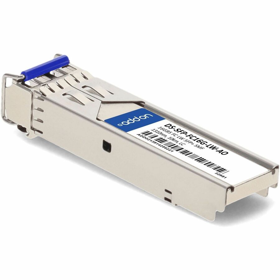 AddOn Cisco DS-SFP-FC16G-LW Compatible TAA compliant 16Gbs Fibre Channel LW SFP+ Transceiver (SMF; 1310nm; 10km; LC) DSSFPFC16GLWAO