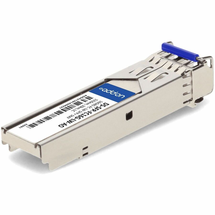 AddOn Cisco DS-SFP-FC16G-LW Compatible TAA compliant 16Gbs Fibre Channel LW SFP+ Transceiver (SMF; 1310nm; 10km; LC) DSSFPFC16GLWAO