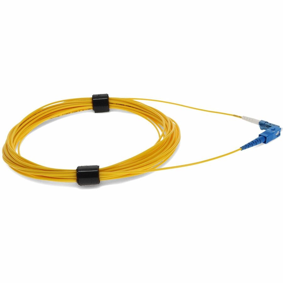 AddOn 10m SMF 9/125 Simplex SC/LC OS1 Yellow OFNR (Riser Rated) Patch Cable ADD-SC-LC-10MS9SMF