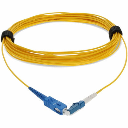 AddOn 10m SMF 9/125 Simplex SC/LC OS1 Yellow OFNR (Riser Rated) Patch Cable ADD-SC-LC-10MS9SMF