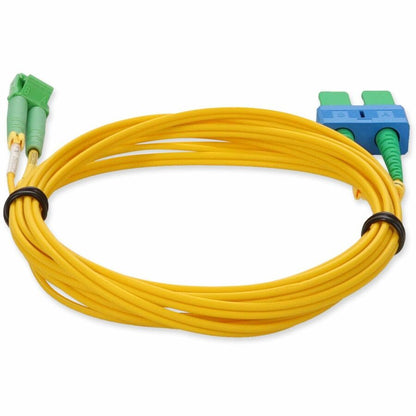 AddOn 2m Single-Mode Fiber (SMF) Duplex (APC-LC/APC-SC) ALC/ASC OS1 Yellow Patch Cable ADD-ALC-ASC-2M9SMF