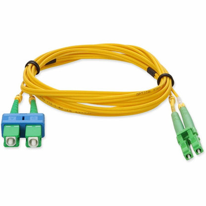 AddOn 2m Single-Mode Fiber (SMF) Duplex (APC-LC/APC-SC) ALC/ASC OS1 Yellow Patch Cable ADD-ALC-ASC-2M9SMF