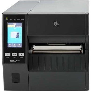 Zebra ZT421 Industrial Direct Thermal/Thermal Transfer Printer - Label Print - USB - Serial - Bluetooth ZT42163-T0100A0Z