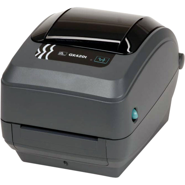 Zebra GK420t Desktop Direct Thermal/Thermal Transfer Printer - Monochrome - Label Print - USB - Serial - Parallel GK42-102510-000