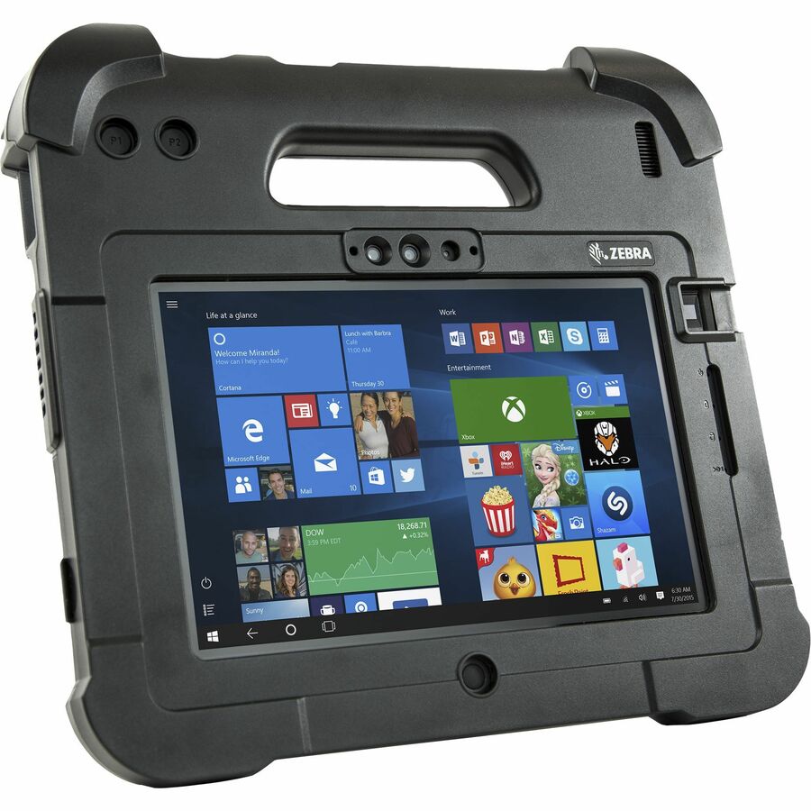 Zebra XPAD L10ax Rugged Tablet - 10.1" WUXGA - 8 GB - 128 GB SSD - Windows 10 Pro 64-bit RTL10C0-0D11X1X