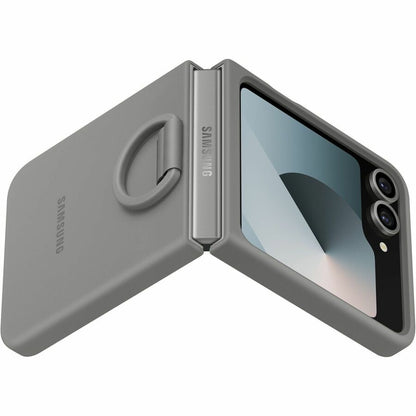 Samsung Carrying Case Samsung Galaxy Z Flip6 Smartphone - Gray EF-PF741TJEGCA