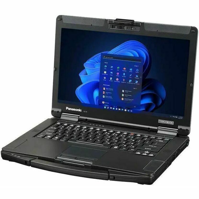 Ordinateur portable semi-durci Panasonic TOUGHBOOK FZ-55 FZ55FV480KM 14" à écran tactile - Full HD - Intel Core i5 11e génération i5-1145G7 - Technologie vPro - 16 Go - SSD 512 Go FZ55FV480KM