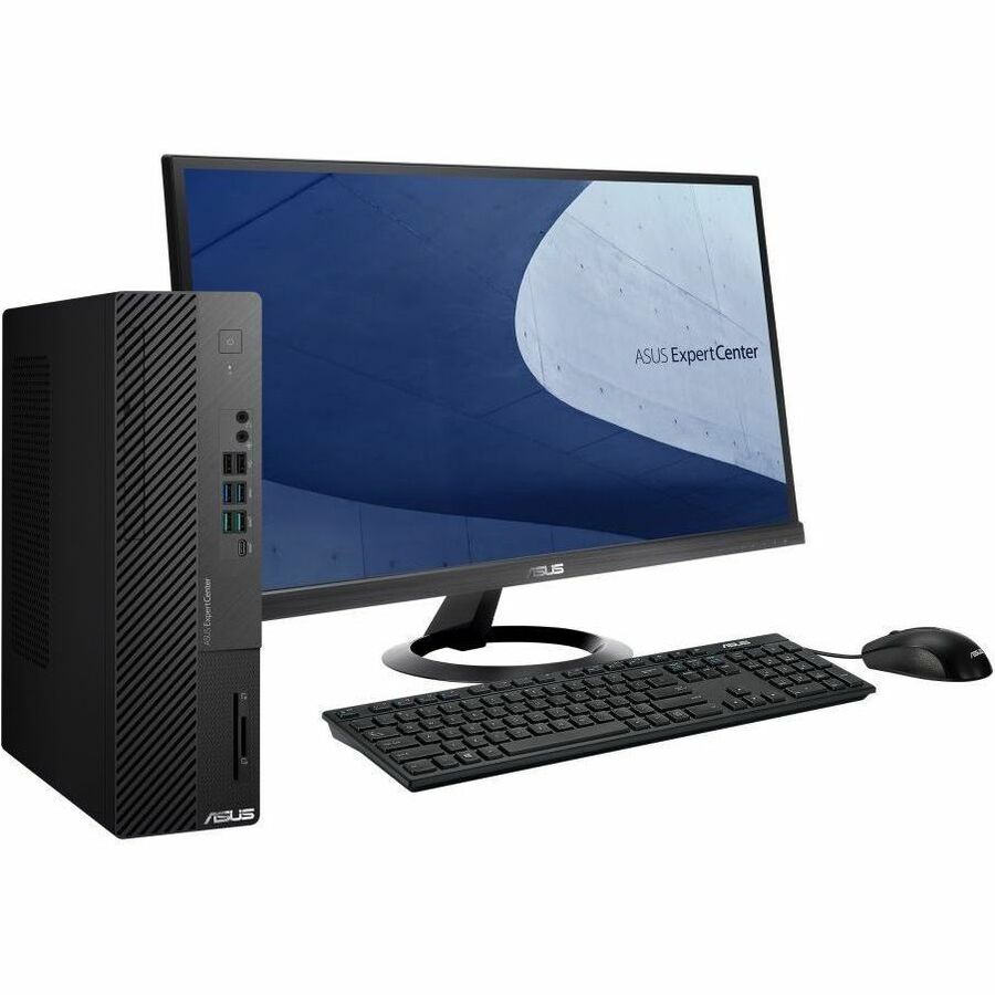 Ordinateur de bureau Asus ExpertCenter D7 D700SC-D511 - Intel Core i5 11e génération i5-11400 - 8 Go - SSD 512 Go - Petit format - Noir D700SC-D511