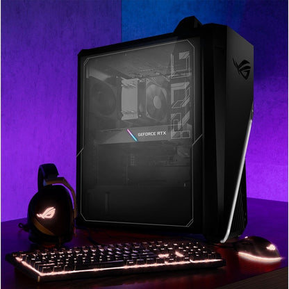 Asus ROG Strix GT15 G15CF-DSI560 Gaming Desktop Computer - Intel Core i5 12th Gen i5-12400F - 16 GB - 1 TB HDD - 512 GB SSD - Mid-tower - Star Black G15CF-DSI560