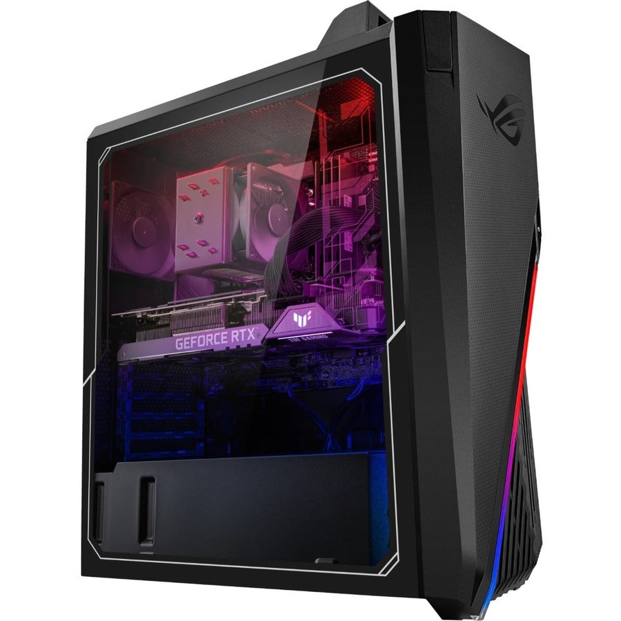 Asus ROG Strix GT15 G15CF-DSI560 Gaming Desktop Computer - Intel Core i5 12th Gen i5-12400F - 16 GB - 1 TB HDD - 512 GB SSD - Mid-tower - Star Black G15CF-DSI560