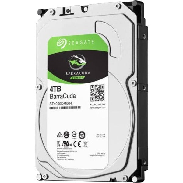 Seagate BarraCuda ST4000DM004 4 TB Hard Drive - 3.5" Internal - SATA (SATA/600) ST4000DM004