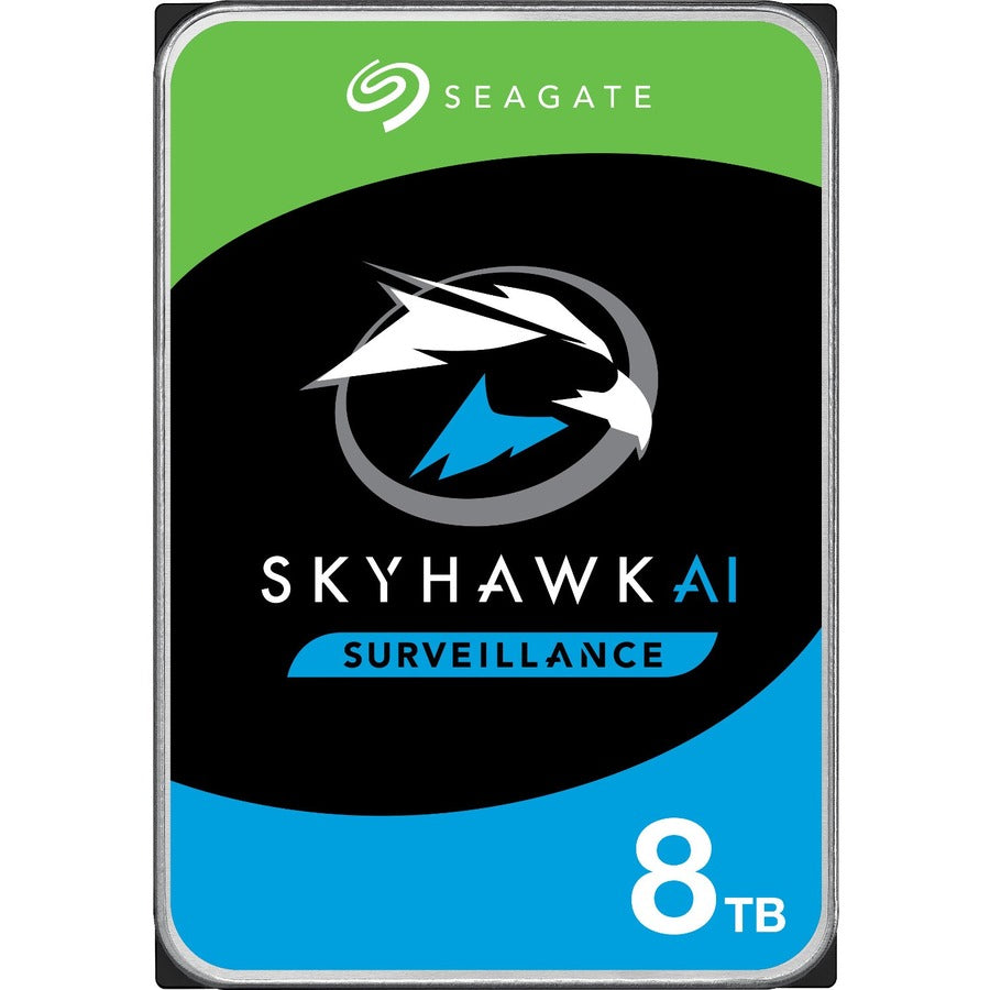 Seagate SkyHawk AI ST8000VE001 8 TB Hard Drive - 3.5" Internal - SATA (SATA/600) ST8000VE001