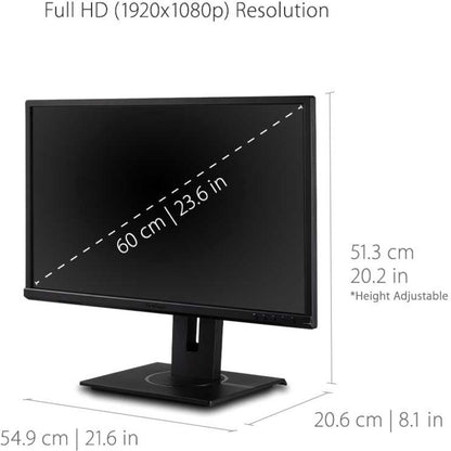 ViewSonic Graphic VG2440 24" Class Full HD LED Monitor - 16:9 - Black VG2440