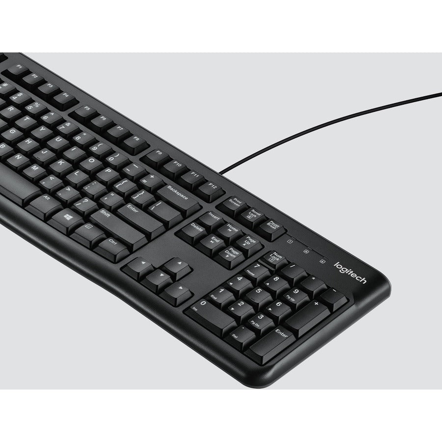 Logitech K120 Plug-and-Play USB Keyboard 920-002478