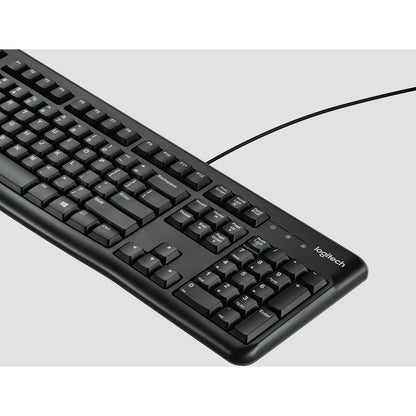 Logitech K120 Plug-and-Play USB Keyboard 920-002478