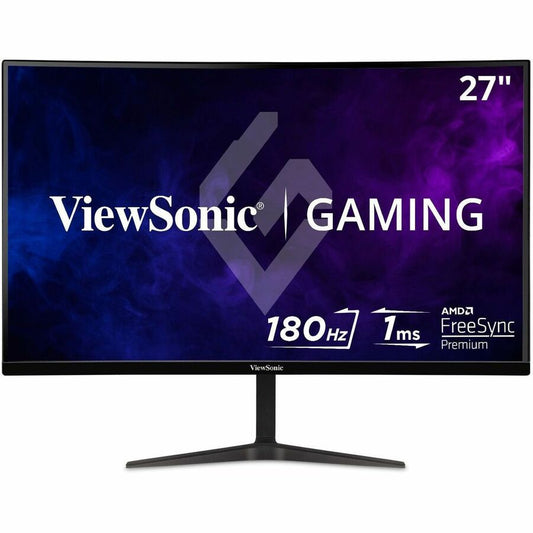 ViewSonic Entertainment VX2718-P-MHD 27" Class Full HD LED Monitor - 16:9 - Black VX2718-P-MHD