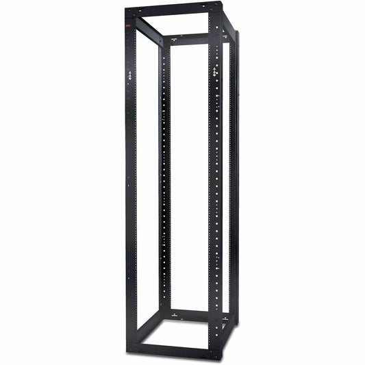 APC by Schneider Electric NetShelter 4 Post Open Frame Rack 44U #12-24 Threaded Holes AR204A