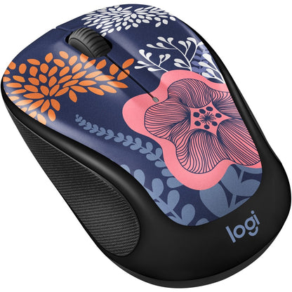 Logitech Design Collection Limited Edition Wireless Mouse with Colorful Designs - USB Unifying Receiver, 12 months AA Battery Life, Portable & Lightweight, Easy Plug & Play with Universal Compatibility - FOREST FLORAL 910-006552