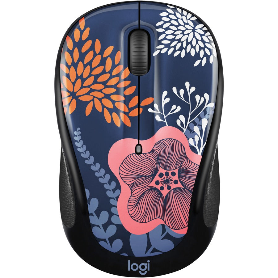 Logitech Design Collection Limited Edition Wireless Mouse with Colorful Designs - USB Unifying Receiver, 12 months AA Battery Life, Portable & Lightweight, Easy Plug & Play with Universal Compatibility - FOREST FLORAL 910-006552