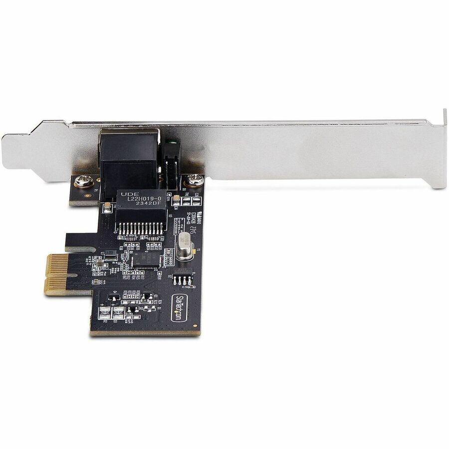 StarTech.com 1-Port 2.5G NBASE-T PCIe Network Card, Computer Network Interface Card, Intel&reg;I225-V; Single-Port Ethernet, Multi-Gigabit NIC PR12GI-NETWORK-CARD