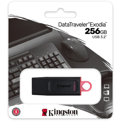 Clé USB 3.2 (1ère génération) Kingston DataTraveler Exodia 256 Go DTX/256 Go