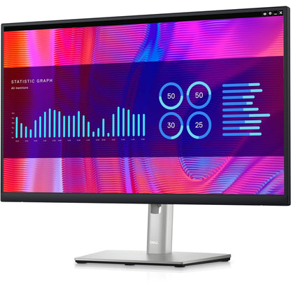 Dell P2423DE 24" Class QHD LCD Monitor - 16:9 - Black, Silver DELL-P2423DE