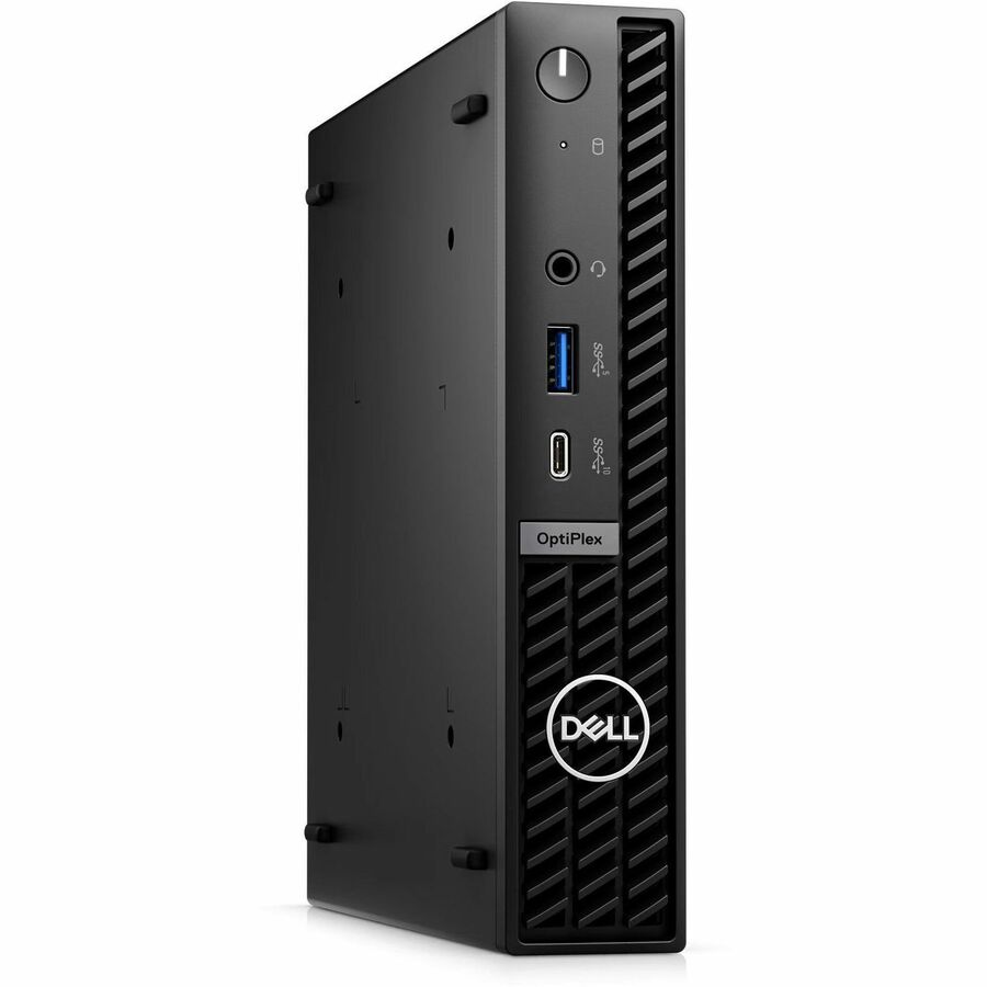 Dell OptiPlex 7000 7020 Desktop Computer - Intel Core i7 14th Gen i7-14700T - vPro Technology - 16 GB - 256 GB SSD - Micro PC - Black GDX46