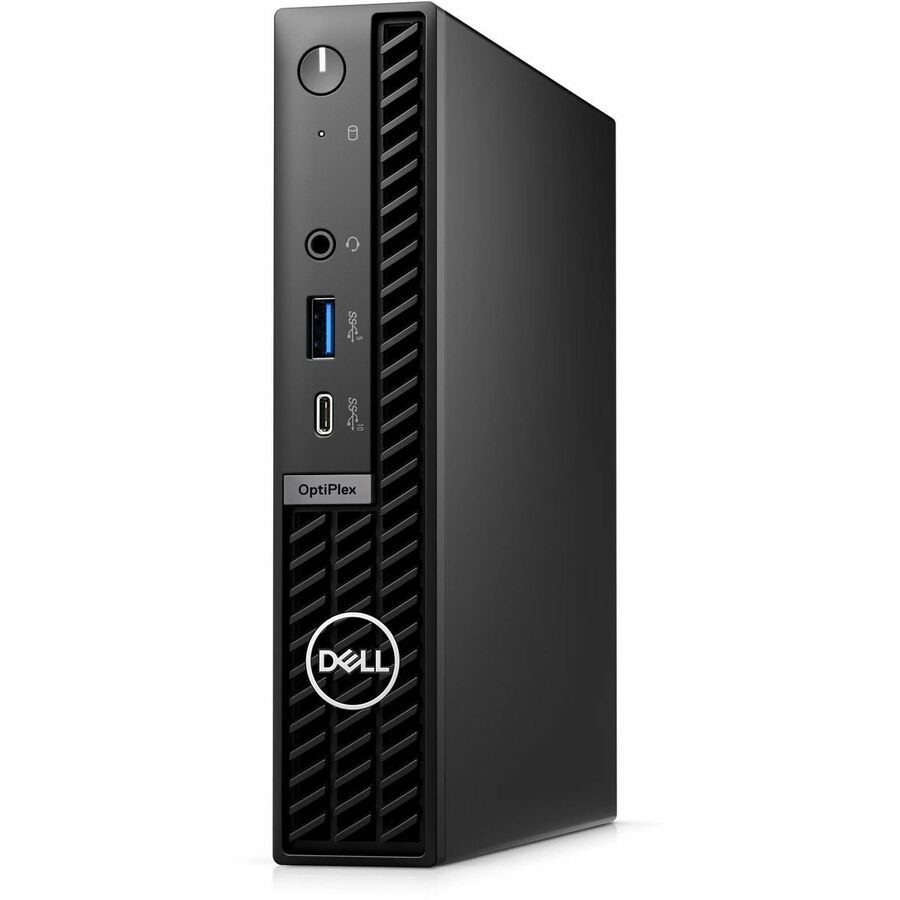 Dell OptiPlex 7000 7020 Desktop Computer - Intel Core i7 14th Gen i7-14700T - vPro Technology - 16 GB - 256 GB SSD - Micro PC - Black GDX46