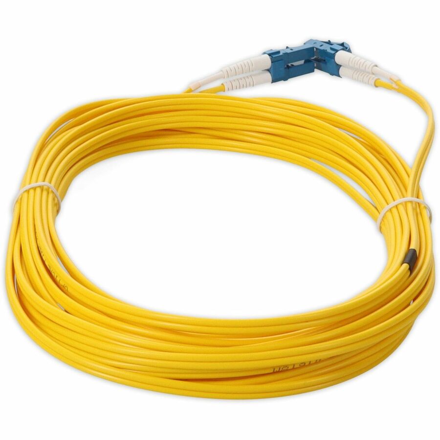 AddOn 7M Single-Mode fiber (SMF) Duplex LC/LC OS1 Yellow Patch Cable ADD-LC-LC-7M9SMF