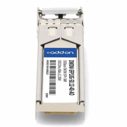 AddOn Cisco DWDM-SFP10G-50.12 Compatible TAA compliant 10GBase-DWDM 100GHz SFP+ Transceiver (SMF; 1550.12nm; 40km; LC; DOM) DWDM-SFP10G-50.12-40-AO