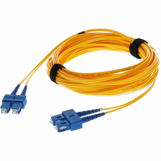 AddOn 3m Single-Mode fiber (SMF) Duplex SC/SC OS1 Yellow Patch Cable ADD-SC-SC-3M9SMF