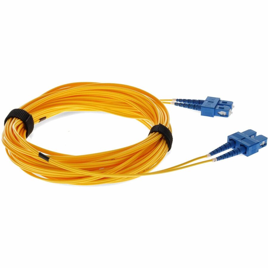 AddOn 3m Single-Mode fiber (SMF) Duplex SC/SC OS1 Yellow Patch Cable ADD-SC-SC-3M9SMF