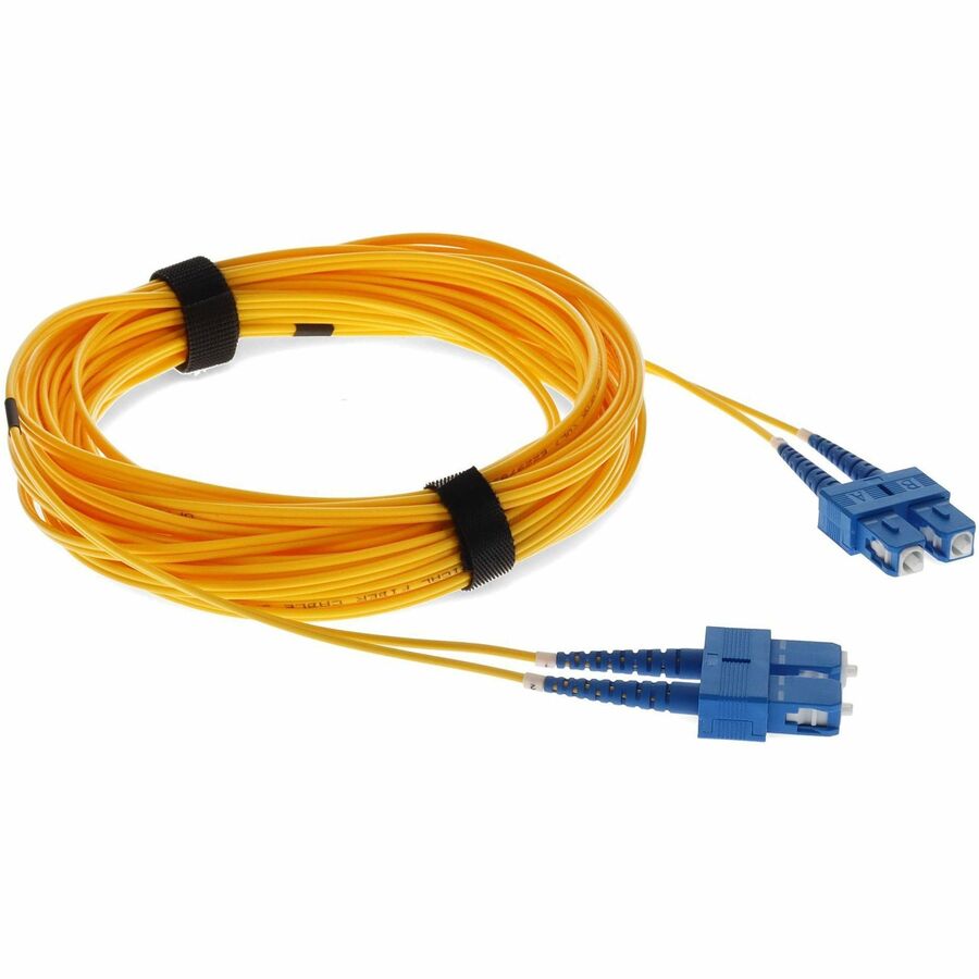 AddOn 3m Single-Mode fiber (SMF) Duplex SC/SC OS1 Yellow Patch Cable ADD-SC-SC-3M9SMF