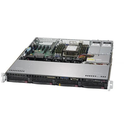 Supermicro SuperServer 5019P-MTR Barebone System - 1U Rack-mountable - Socket P LGA-3647 - 1 x Processor Support SYS-5019P-MTR