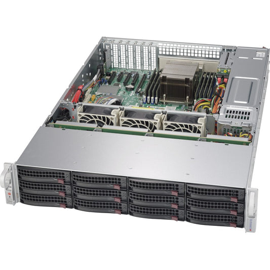 Supermicro SuperServer 5028R-E1CR12L Barebone System - 2U Rack-mountable - Socket LGA 2011-v3 - 1 x Processor Support SSG-5028R-E1CR12L