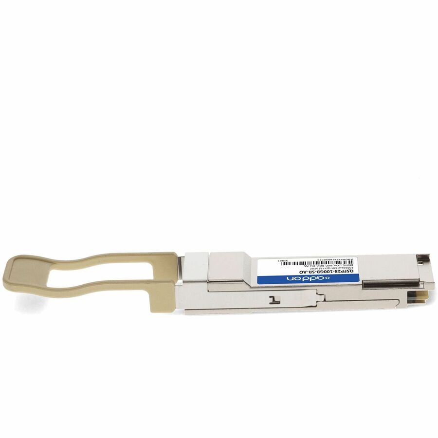 AddOn MSA and TAA compliant 100GBase-SR QSFP28 Transceiver (MMF, 850nm, 100m, MPO, DOM) QSFP28-100GB-SR-AO