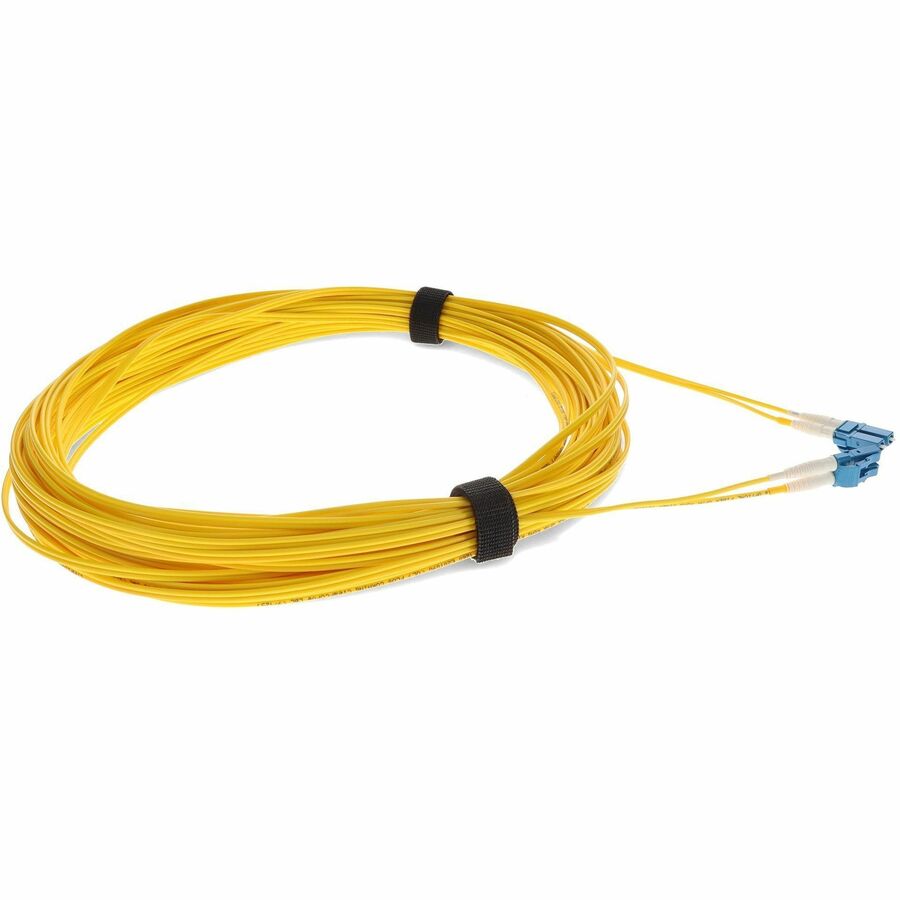 AddOn 25m Single-Mode Fiber (SMF) Duplex LC/LC OS1 Yellow Patch Cable ADD-LC-LC-25M9SMF